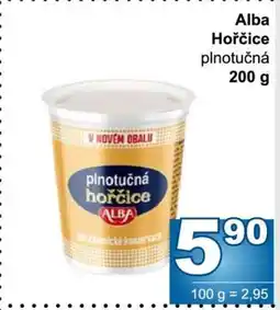 Jip ALBA Hořčice plnotučná nabídka