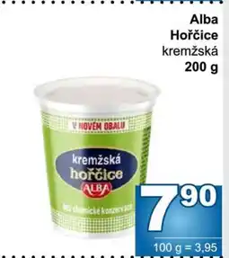 Jip ALBA HOŘČICE nabídka