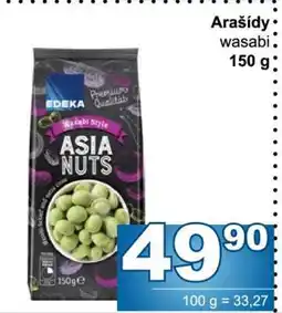 Jip Arašídý wasabi nabídka