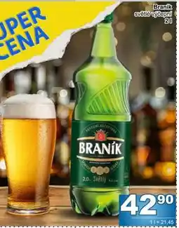 Jip Braník světlé výčepní nabídka
