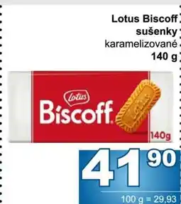 Jip Lotus Biscoff sušenky karamelizované 140 g nabídka