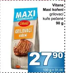 Jip Vitana MAXI koření nabídka