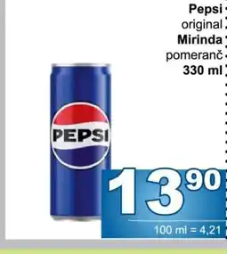 Jip Pepsi nabídka