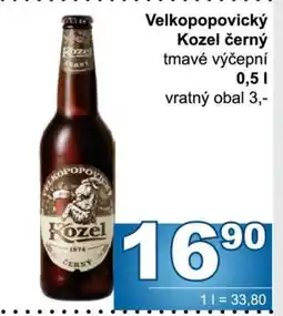 Jip Velkopopovický Kozel Černý nabídka