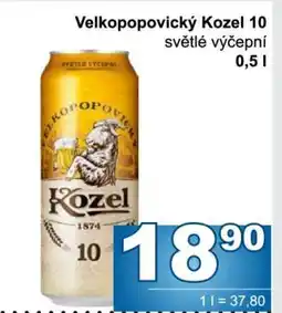 Jip Velkopopovický Kozel 10 nabídka