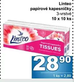 Jip LINTEO Papírové kapesníčky nabídka