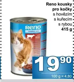 Jip Reno kousky pro kočky nabídka