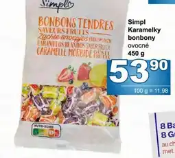 Jip Simpl Karamelky bonbony nabídka