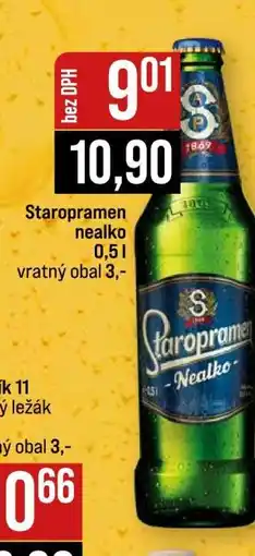 Jip Staropramen Nealko nabídka