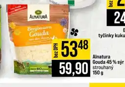 Jip Alnatura Gouda 45 % sýr strouhaný 150 g nabídka