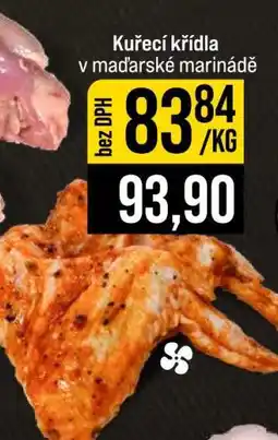 Jip Kuřecí křídla v maďarské marinádě nabídka