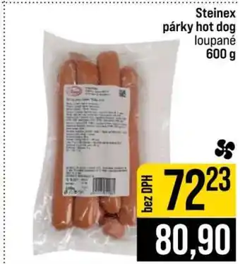 Jip Steinex párky hot dog loupané 600 g nabídka