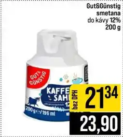 Jip Gut&Günstig smetana do kávy 12% nabídka