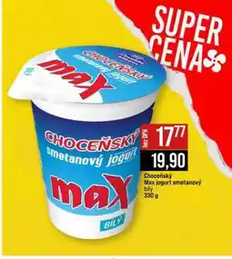 Jip Choceňský Max jogurt smetanový bílý nabídka
