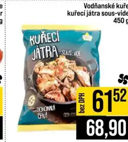 Jip Vodňanské kuřecí játra sous-vide nabídka