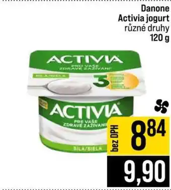 Jip Danone Activia jogurt nabídka