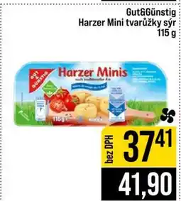 Jip Gut&Günstig Harzer Mini tvarůžky sýr 115 g nabídka