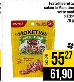 Jip Fratelli Beretta salám le Monetine sette nani nabídka