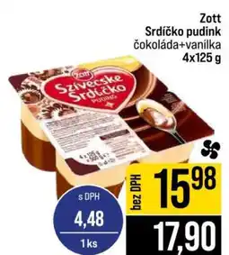 Jip Zott: srdíčko pudink nabídka