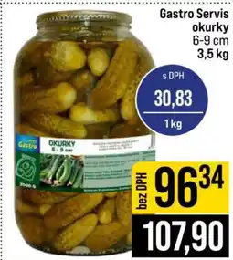 Jip Gastro Servis okurky nabídka