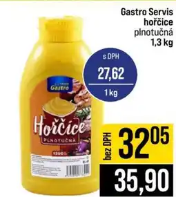 Jip Gastro Servis hořčice plnotučná nabídka