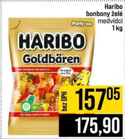 Jip Haribo bonbony želé medvídci 1 kg nabídka