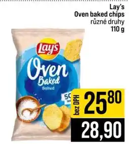 Jip Lay's Oven Baked chips nabídka