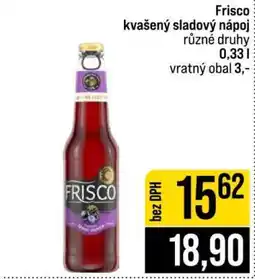Jip Frisco kvašený sladový nápoj nabídka