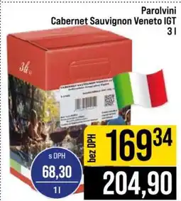Jip Parolvini Cabernet Sauvignon Veneto IGT nabídka