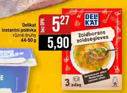 Jip Delikát instantní polévka nabídka