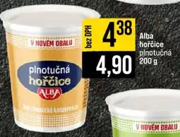 Jip ALBA Hořčice plnotučná nabídka