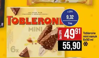 Jip Toblerone mini nanuk 6x50 ml nabídka