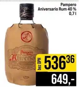 Jip Pampero Aniversario Rum 40 % nabídka