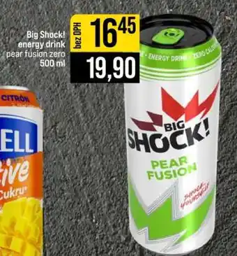 Jip Big Shock energy drink nabídka