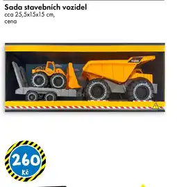 TEDi Sada stavebních vozidel nabídka