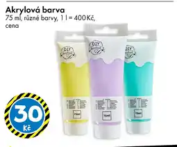 TEDi Akrylová barva nabídka