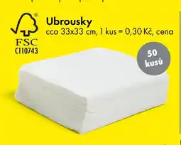 TEDi Ubrousky nabídka