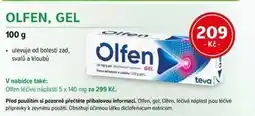 mojelekarna.cz Olfen, gel nabídka