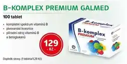mojelekarna.cz B-Komplex premium galmed nabídka