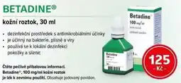 mojelekarna.cz Betadine nabídka