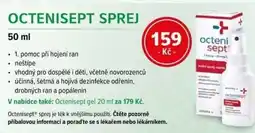 mojelekarna.cz Octenisept sprej nabídka