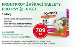 mojelekarna.cz Frontpro® žvýkací tablety pro psy nabídka