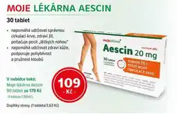 mojelekarna.cz Moje Lékárna aescin nabídka