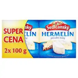 Lidl Sedlčanský Hermelín původní český 2 x 100g nabídka