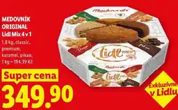 Lidl MEDOVNÍK ORIGINAL Lidl Mix 4 v 1 nabídka
