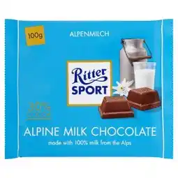 Lidl Ritter Sport Mléčná čokoláda 100g nabídka