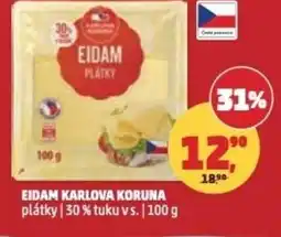 Penny Market Eidam karlova koruna plátky nabídka
