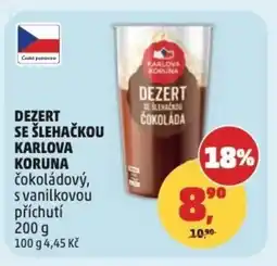 Penny Market Dezert se šlehačkou karlova koruna nabídka