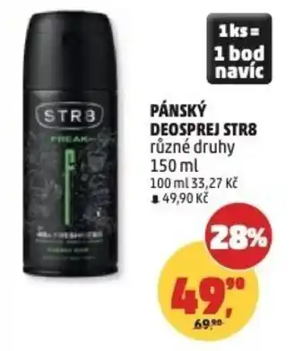 Penny Market Pánský deosprej str8 nabídka