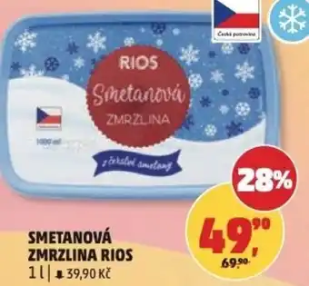 Penny Market Smetanová zmrzlina rios nabídka